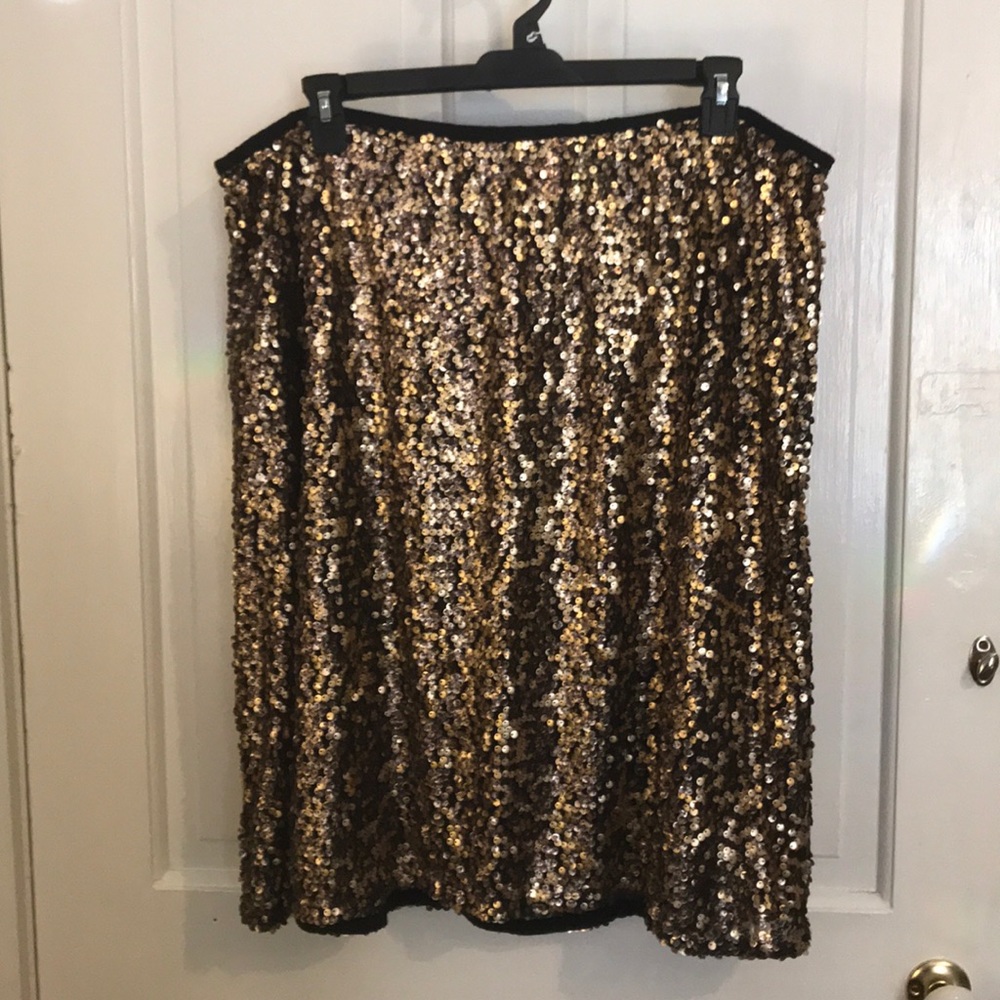 Ava & Viv Sequined Skirt